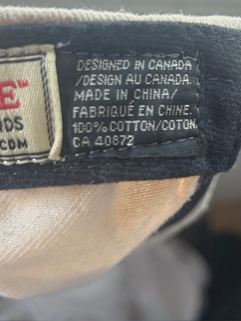 Vintage Canada maple leaf woven shield patch 100% cotton adjustable baseball cap - Picture 5 of 6